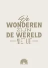 De wonderen zijn de wereld niet uit van Daniël van Dronkelaar